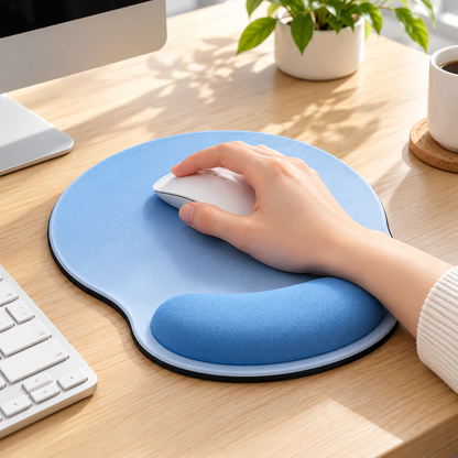 Ergonomic Mouse Pad with Wrist Rest